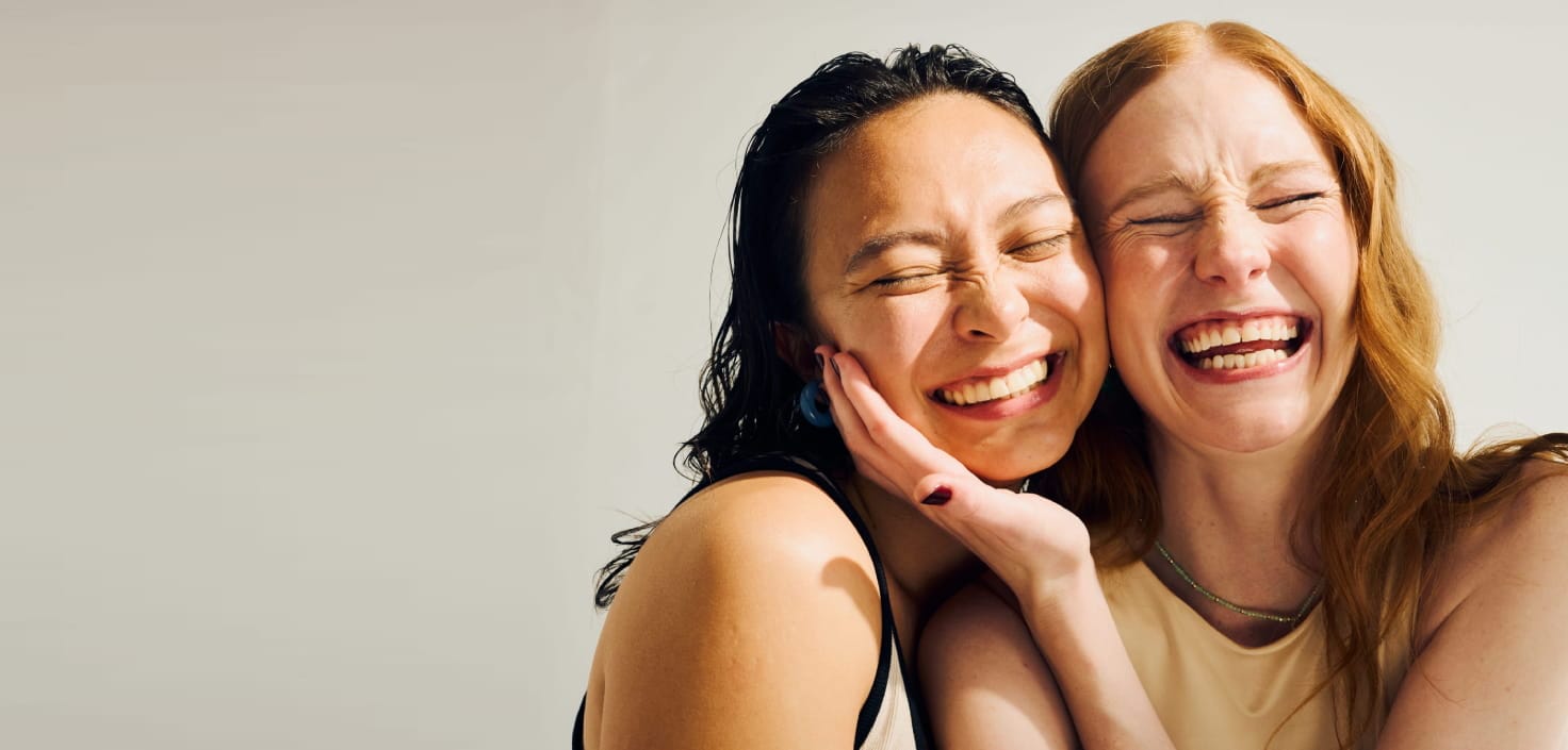 happy girls