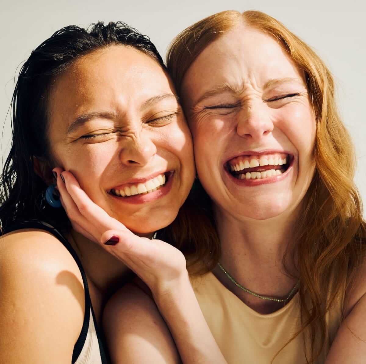 happy girls