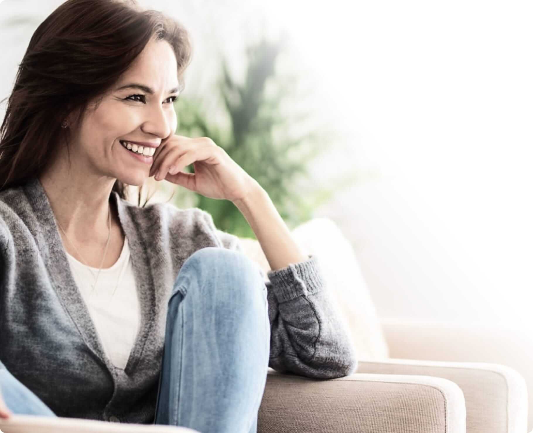 smiley woman
